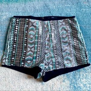 Sequin Shorts